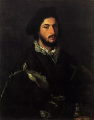 Portrait of Tomaso or Vincenzo Mosti by Titian Ramsey Peale II - Oil Painting Reproduction