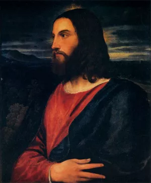 Christ the Redeemer by Tiziano Vecellio - Oil Painting Reproduction