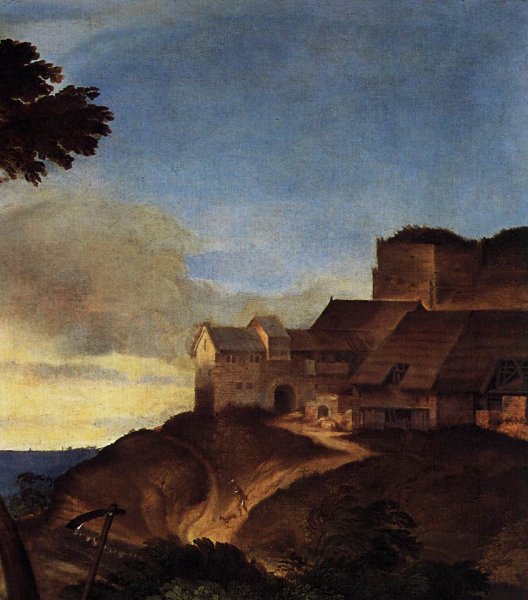 Main Product Photo of Noli me Tangere Detail Painting by Tiziano Vecellio