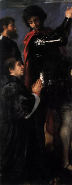 Polyptych of the Resurrection: Sts Nazaro and Celso by Tiziano Vecellio Oil Painting