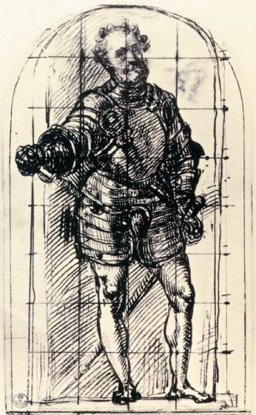 Main Product Photo of Study for the Duke of Urbino Painting by Tiziano Vecellio