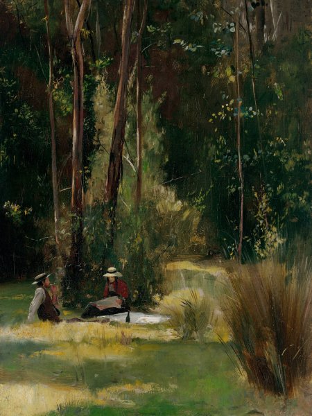 Main Product Photo of A Sunday afternoon Painting by Tom Roberts