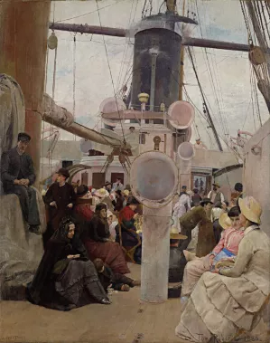 Coming South by Tom Roberts Oil Painting