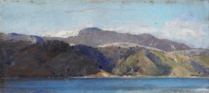 In Quarantine, Wellington by Tom Roberts Oil Painting