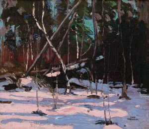 Early Snow, Algonquin Park by Tom Thomson Oil Painting