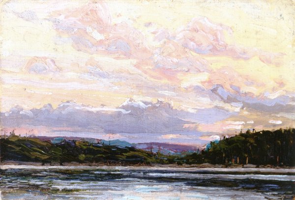 Main Product Photo of Northland Sunset Painting by Tom Thomson
