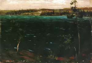 Smoke Lake, Algonquin Park painting by Tom Thomson