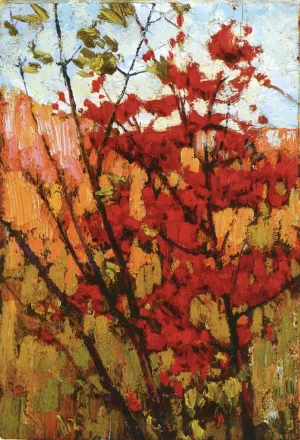 Soft Maple in Autumn by Tom Thomson Oil Painting
