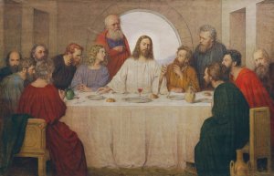 The Last Supper by Tom Von Dreger Oil Painting