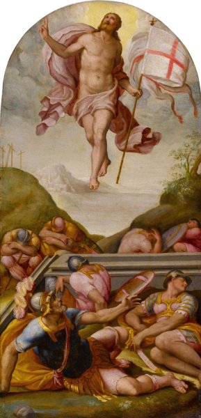 Main Product Photo of The Resurrection of Christ Painting by Tommaso D'Antonio Manzuoli