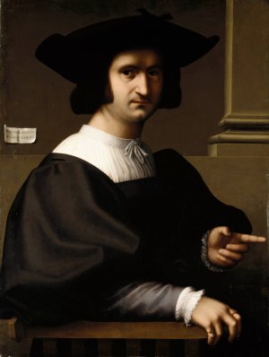 Portrait of a Man by Tommaso Fiorentino Oil Painting