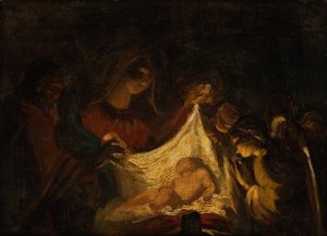 The Virgin With The Infant Christ by Tommaso Gazzarini Oil Painting