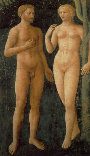 The Temptation by Tommaso Masolino Oil Painting