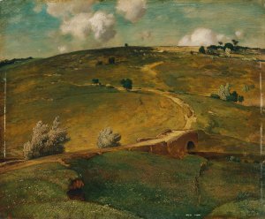 Frankische Landschaft by Toni Von Stadler Oil Painting