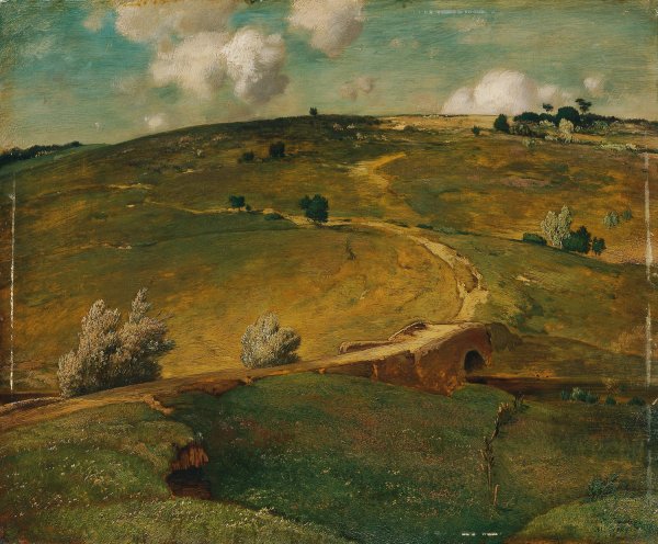 Main Product Photo of Frankische Landschaft  Painting by Toni Von Stadler