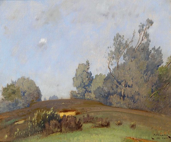 Main Product Photo of Landschaft  Painting by Toni Von Stadler