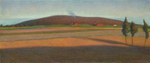 Tunasen by Tore Wahlstrom Oil Painting