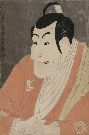 Ichikawa Ebizo IV as Takemura Sadanoshin by Toshusai Sharaku Oil Painting