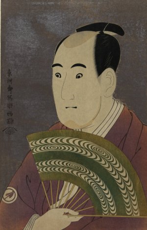 Sandaime sawamura sojuro by Toshusai Sharaku Oil Painting
