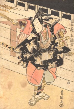 Actor by Toyokuni Utagawa Oil Painting