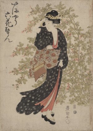 Hagi by Toyokuni Utagawa Oil Painting