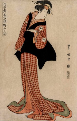 Iwai Kiyotaro by Toyokuni Utagawa Oil Painting