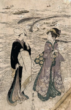 Jibukiami by Toyokuni Utagawa Oil Painting