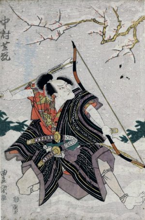 Nakamura shikan by Toyokuni Utagawa Oil Painting
