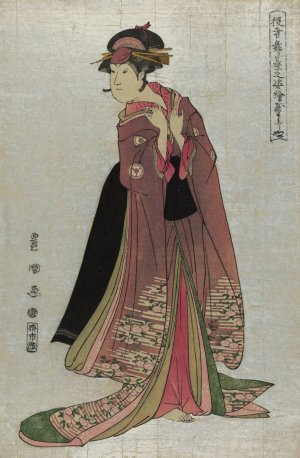 Yamatoya by Toyokuni Utagawa Oil Painting