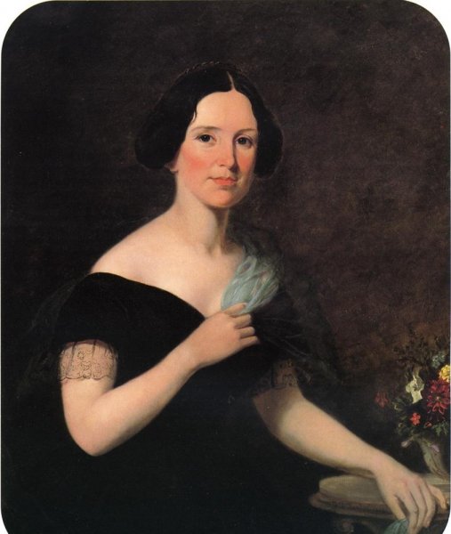 Mrs. James F. Robinson also known as Willina S. Hernson by Trevor Thomas Fowler - Hand-Painted Oil Painting Reproduction
