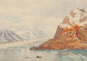 Recherche Bay, Spitzbergen by Tristram James Ellis Oil Painting