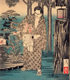 Eto Shinpei by Tsukioka Yoshitoshi Oil Painting