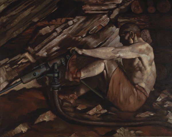 Main Product Photo of Gold Is Where You Find It  Painting by Tyrone Comfort