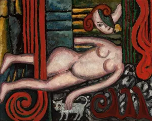 Still life with a figure of a saint XVIII by Tytus Czyzewski Oil Painting