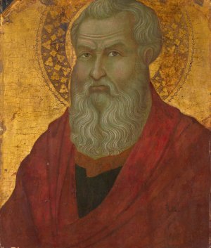 Saint Matthew by Ugolino Da Siena Oil Painting
