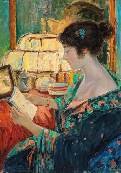 Main Product Photo of Leisure Hours Painting by Ulisse Caputo