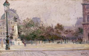 Paris by Ulisse Caputo Oil Painting
