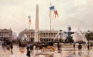 View of the Place de la Concorde