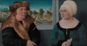 Portrait of a Married Couple by Ulrich Apt The Elder Oil Painting