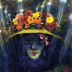 Modern Idol Oil painting by Umberto Boccioni