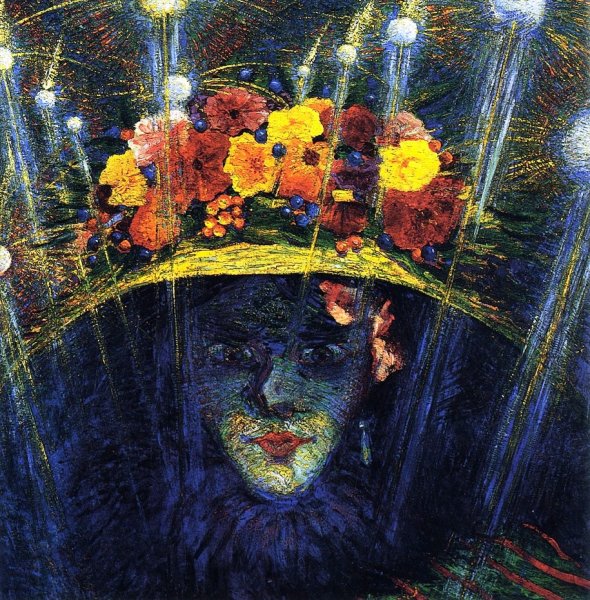 Main Product Photo of Modern Idol Painting by Umberto Boccioni