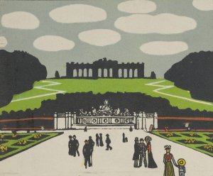 Wien; Aus Schonbrunn by Urban Janke Oil Painting