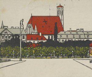 Wien; Die Minoriten Kirche by Urban Janke Oil Painting