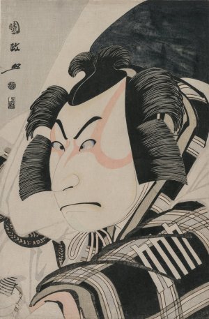 Nakamura Nakazo II as Matsuomaru in the Carriage-Stopping Scene by Utagawa Kunimasa Oil Painting