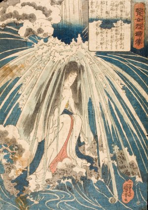 Hatsuhana by Utagawa Kuniyoshi Oil Painting