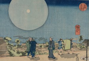 New Yoshiwara by Utagawa Kuniyoshi Oil Painting