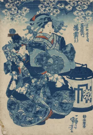 Tamaya uchi Usugumo by Utagawa Kuniyoshi Oil Painting