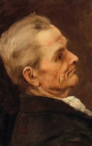 Mannerportrait Oil painting by Vaclav Brozik