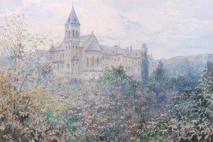 Schlossansicht by Vaclav Jansa Oil Painting
