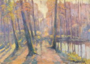 Ohne Titel by Vaclav Radimsky Oil Painting